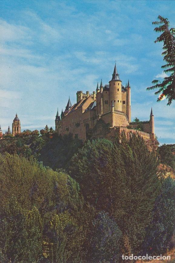 Postkarten: Postal 60956: Vista posterior del alcazar. (segovia) - Varios