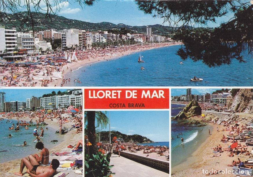 Postais: Postal 60962: Varios motivos. Lloret de Mar (Costa Brava) - Varios