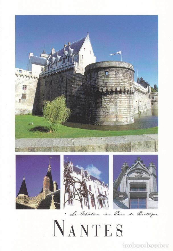 Cartoline: Postal 60961: Varios motivos. El Castillo. Nantes (Francia) - Varios