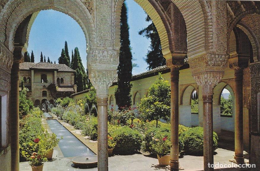 Postcards: Postal 60982: Generalife. Patio de la Acequia (Granada) - Varios
