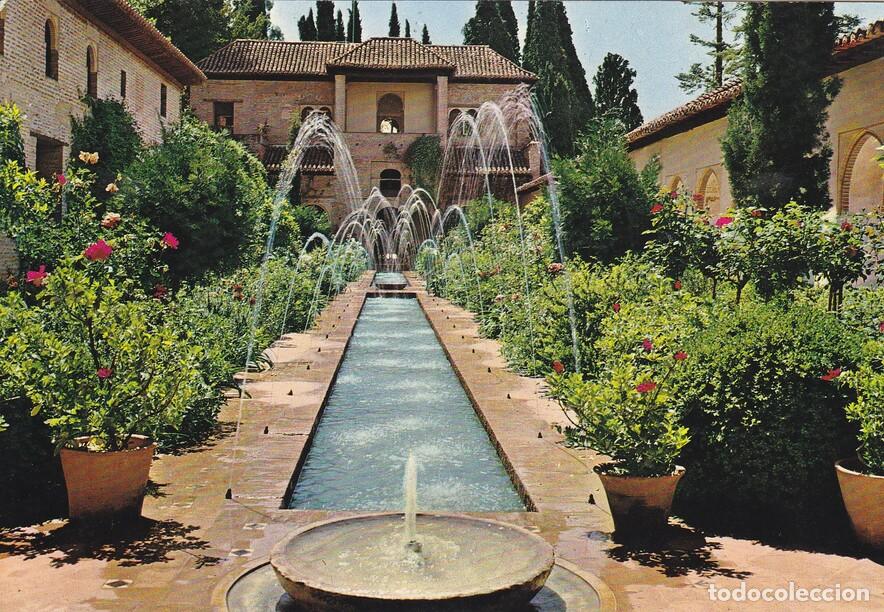 Postais: Postal 60986: Generalife. Patio de la Acequia (Granada) - Varios