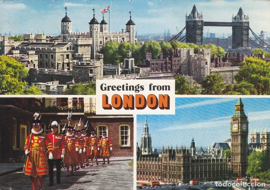 Postcards: Postal 61038: Varias vistas de Londres. - Varios