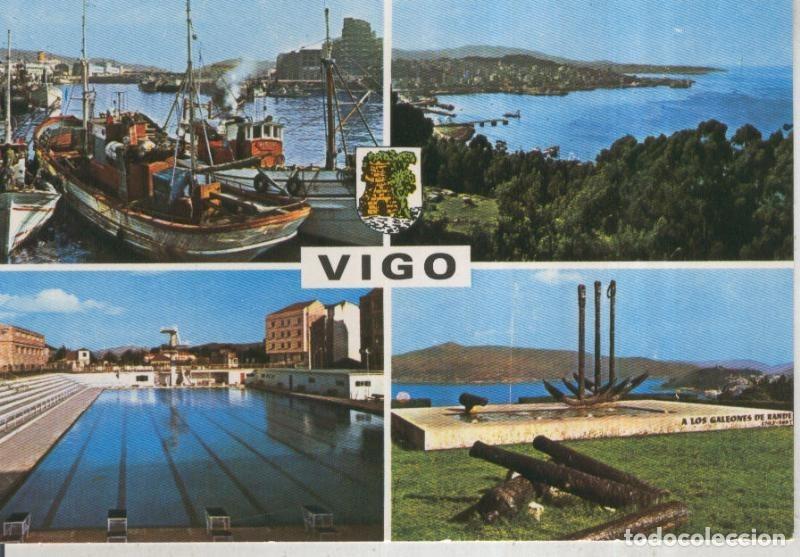 Postkarten: Postal 015965: Vistas varias de Vigo - Varios