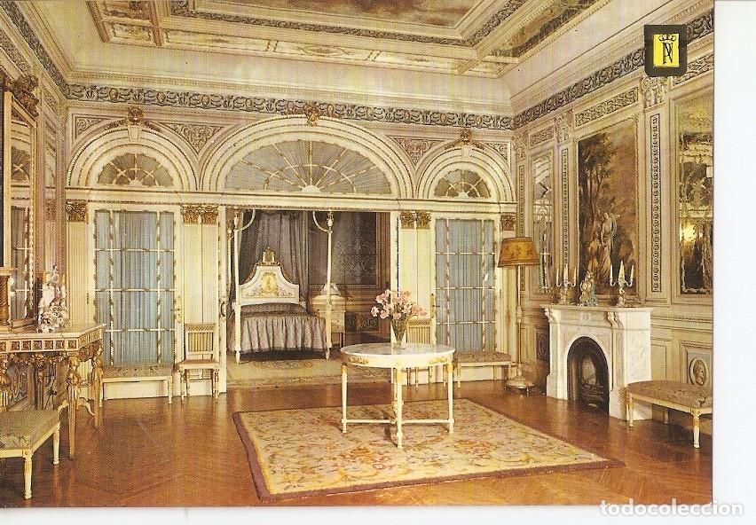 Postais: Postal 029526 : Barcelona. Palacio Real de Pedralbes. Dormitorio de la Reina - Varios
