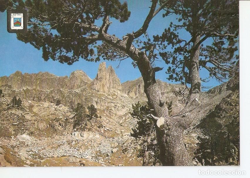 Cartoline: Postal 042483 : Pirineu Catala (Lleida). Regio dEspot. Agulles dAmitges. Al fons Port de Ratera - Va