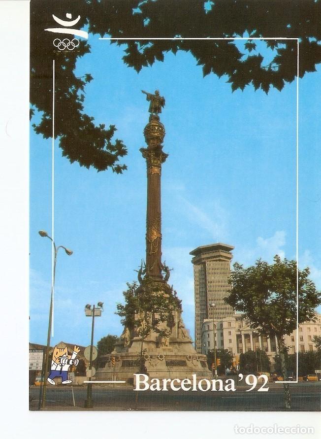 Cartes Postales: Postal 020734 : Colon. Aquell home. Coleccion Olimpica Barcelona 93 - Varios