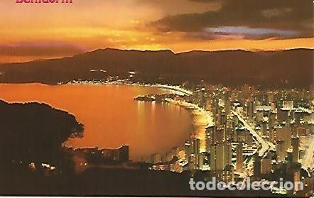 Postales: POSTAL 54838: BENIDORM Alicante. Atardecer - Varios