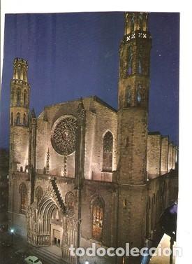 Postais: Postal 047859 : Barcelona. Iglesia de Santa Maria del Mar (siglo XIV) - Varios