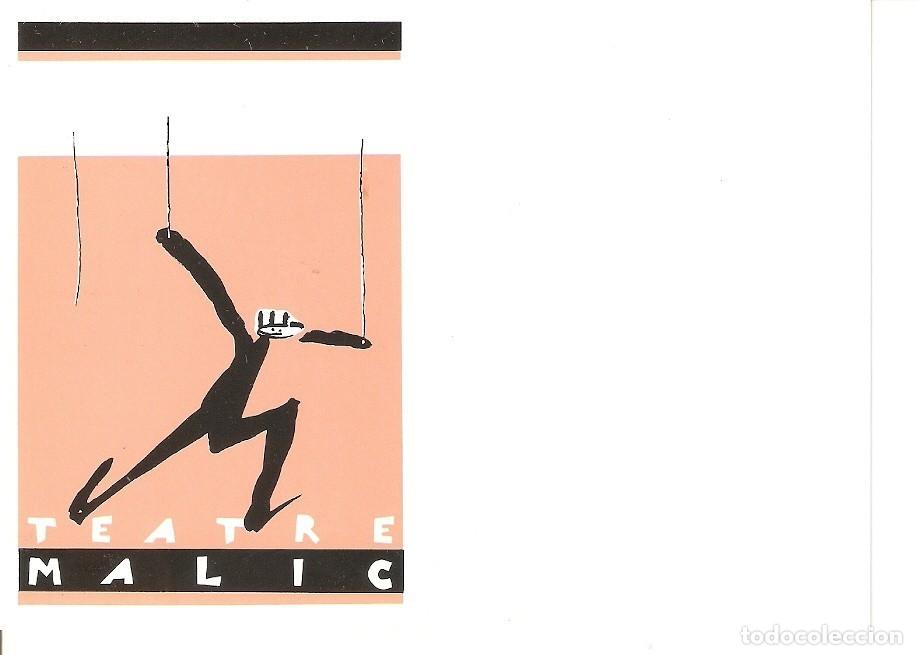 Postkarten: Postal 027664 : Teatre Malic - Centre de Marionetes La Fanfarra, Festival destiu de Barcelona Grec96