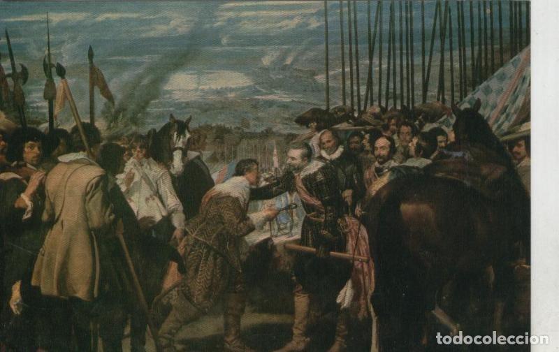 Postales: Postal : Museo del Prado: Las lanzas (Velazquez) - Varios