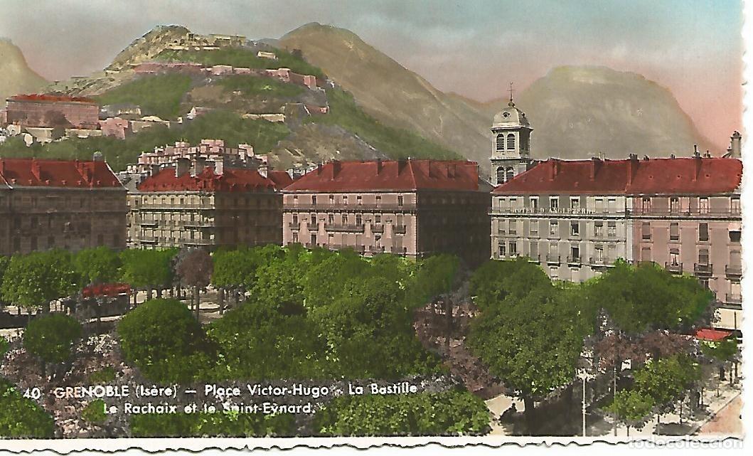 Postkarten: Postal 51320: GRENOBLE - Plaza Victor Hugo - Varios