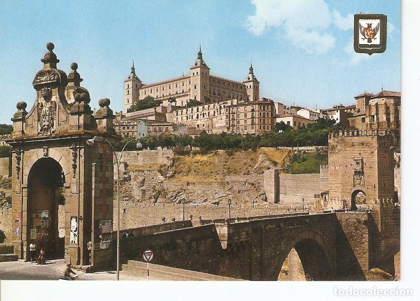 Postais: Postal 027857 : Toledo. Puente de Alcantara y Alcazar - Varios