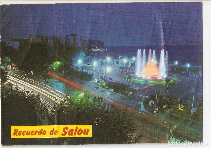 Postkarten: Postal 023730 : Fuente luminosa Salou Costa Dorada - Tarragona - Varios