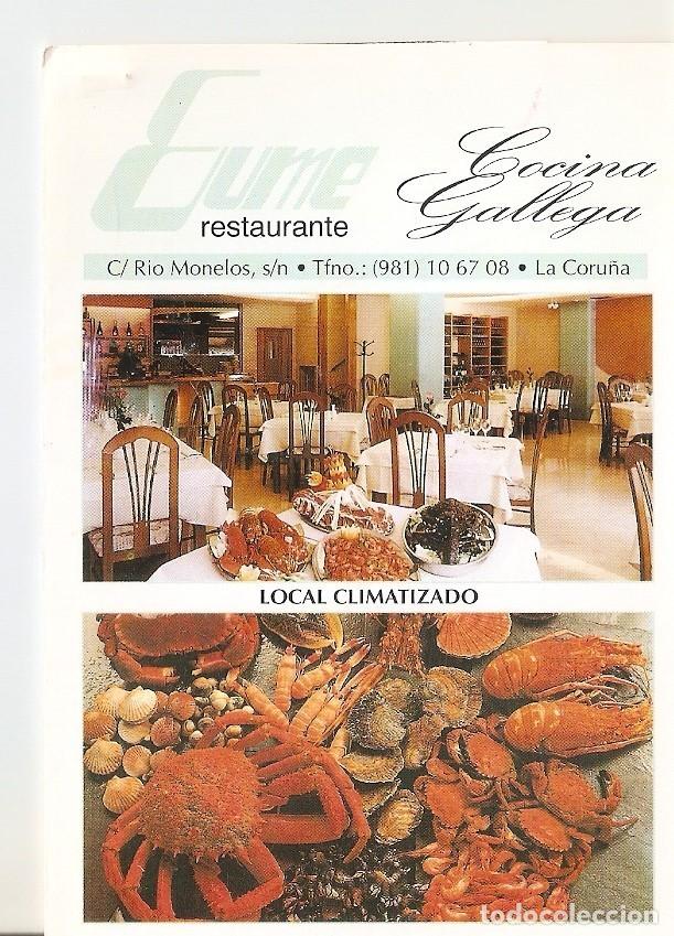 Postcards: Postal 041831 : Eume Restaurante Cocina Gallega (La Coru&ntilde;a) - Varios