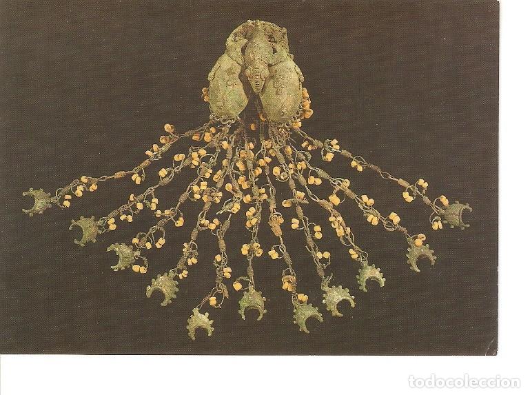 Postais: Postal 021213 : Bronze pendant ornament, National Museum, Lagos - Varios