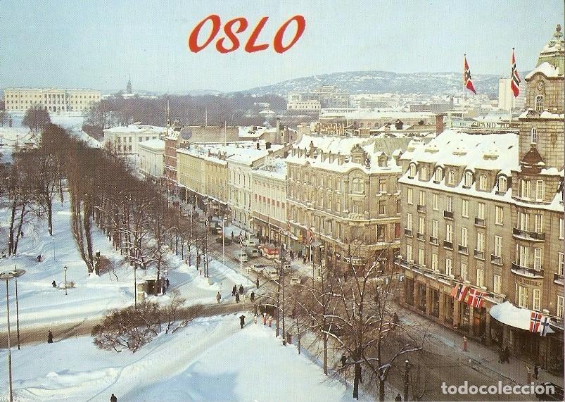 Postcards: Postal 040646 : Norge: Oslo - Karl Johanstgate - Varios