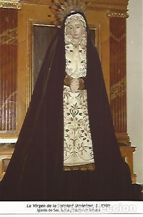 Postais: POSTAL 54358: Virgen de la Soledad (siglo XVII). Toledo - Varios