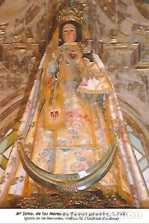 Postales: POSTAL 54255: Maria Santisima de las Mercedes. Priego de Cordoba Cordoba - Varios