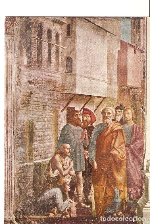 Postcards: Postal 022155 : St. Peter healing the sick, Masaccio - Varios