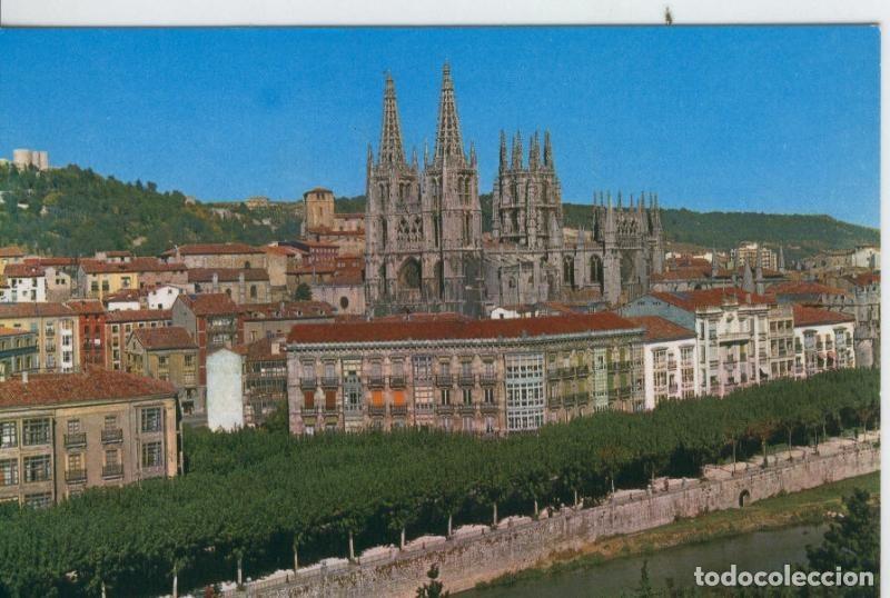 Postkarten: Postal 7290 : Burgos: Catedral y Avda del Generalisimo - Varios