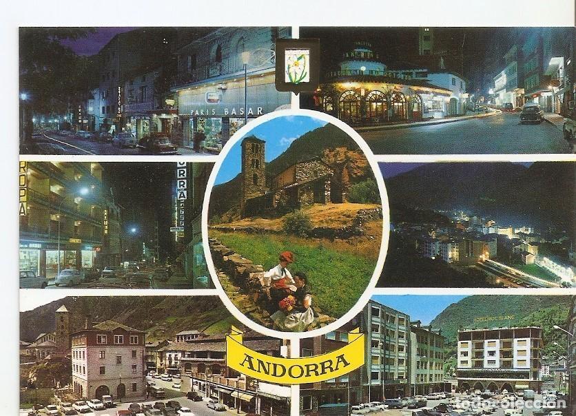 Postkarten: Postal 031717 : Valls dAndorra. Vistas de Andorra La Vella y les Escaldes - Varios