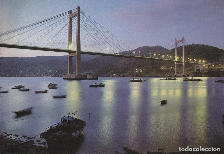 Postais: Postal 60793: Nocturna. Puente de Rande (Vigo) - Varios