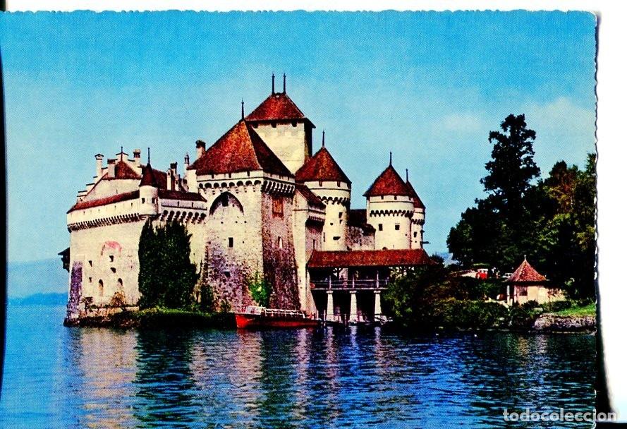 Postales: Postal 016553: MONTREUX - Chateau de Chillon a Montreux - Varios