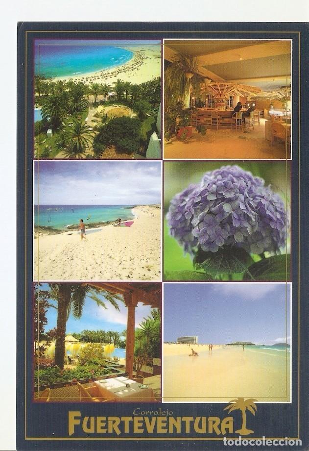 Cartoline: Postal 044136 : Fuerteventura. Hotel Tres Islas. Playa de Corralejo - Varios