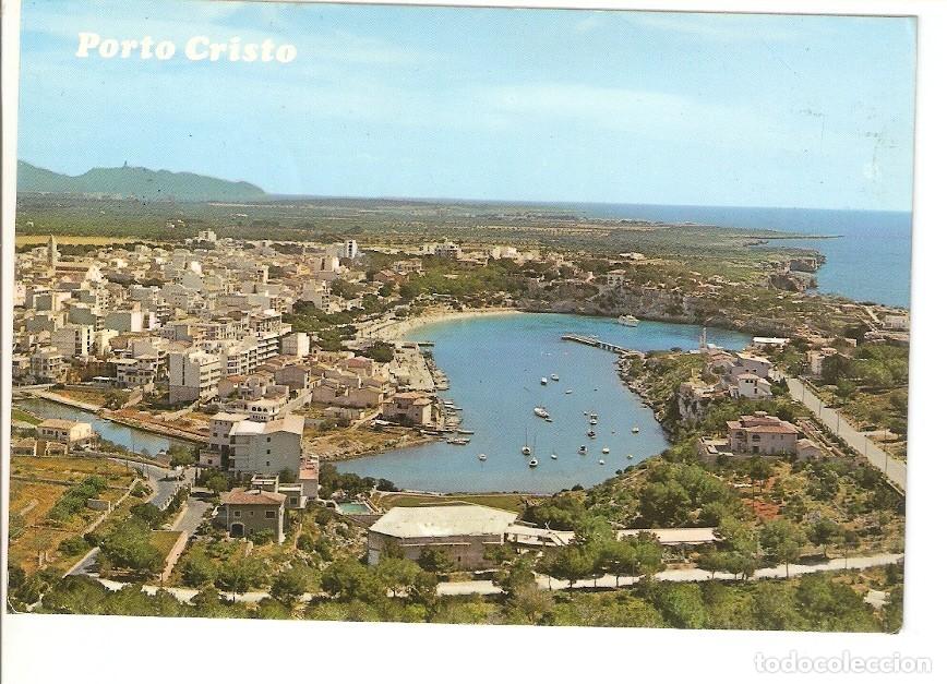 Cartoline: Postal 039819 : Mallorca (Baleares) Espa&ntilde;a. Manacor. Porto Cristo. Vista aerea - Varios