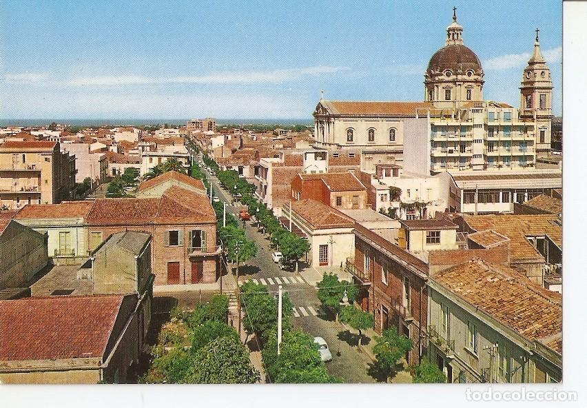 Cartoline: Postal 041789 : Barcelona. Panorama con Via Roma - Varios