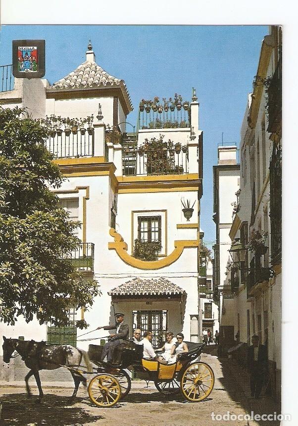 Cartoline: Postal 028509 : Sevilla, Plaza Do&ntilde;a Elvira (Barrio Santa Cruz) - Varios