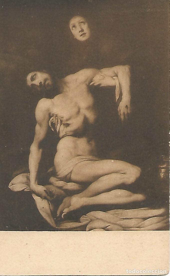 Postais: Postal 51777: MUSEO DEL PRADO - Daniel Crespi. Jesucristo difunto sostenido por la Virgen - Varios