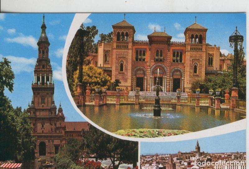 Postkarten: Postal 009498: Vistas de Sevilla - Varios