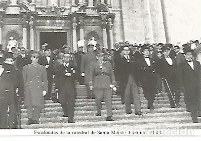Postales: POSTAL 55013: Girona. Escalinatas de la catedral - Varios