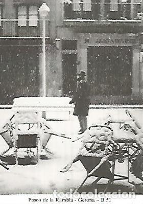 Postkarten: POSTAL 55027: Gerona. La Rambla a&ntilde;os 1959-60 - Varios