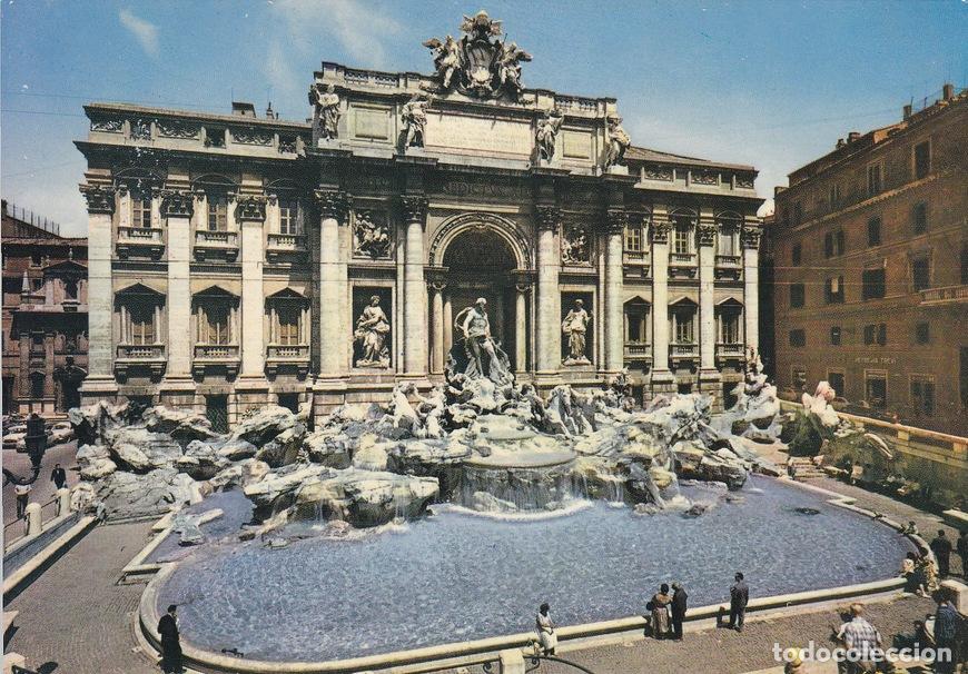 Postais: Postal 60788: Fontana de Trevi (Roma) - Varios