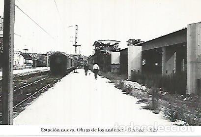 Postais: POSTAL 55047: Gerona. Obras de los andenes. - Varios
