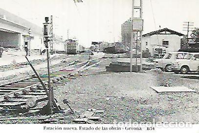 Postais: POSTAL 55042: Gerona. Vision del trafico durante las obras. 1973 - Varios