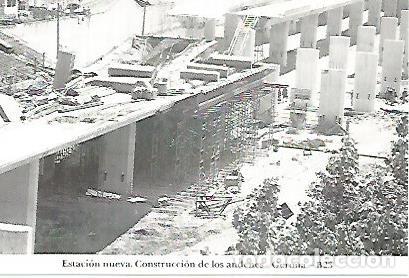 Cartoline: POSTAL 55054: Gerona. Construccion de los andenes - Varios