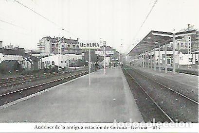 Postales: POSTAL 55061: Gerona. Vieja estacion. 1 diciembre 1969 - Varios
