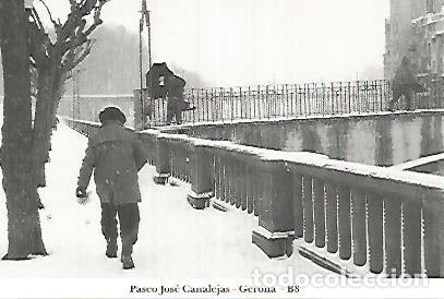 Postkarten: POSTAL 55066: Gerona. Paseo Josep Canalejas - Varios