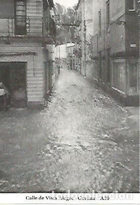 Postkarten: POSTAL 55080: Gerona. Temporal 31 agosto 1955 - Varios