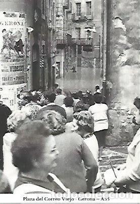 Postais: POSTAL 55079: Gerona. Plaza Correo Viejo. 12 octubre 1962 - Varios