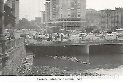 Postkarten: POSTAL 55118: Gerona. Plaza de Catalunya. 1970 - Varios