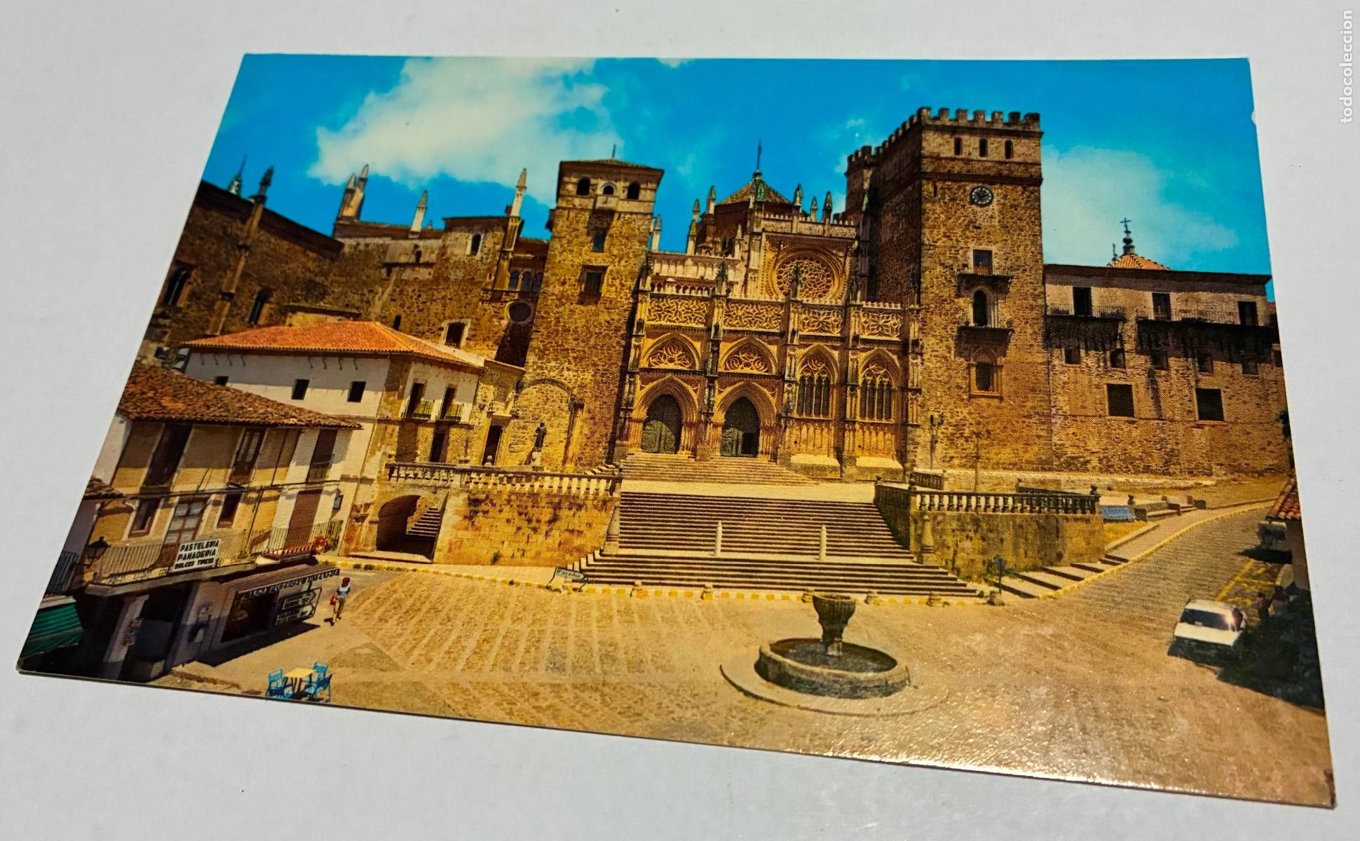 Cartes Postales: POSTAL PLAZA Y FACHADA PRINCIPAL DEL MONASTERIO GUADALUPE