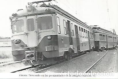 Postais: POSTAL 55201: Descarrilamiento de electrotren cerca de Girona. 30 junio 1967 - Varios