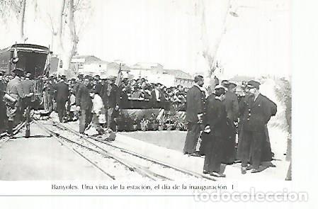 Cartoline: POSTAL 55221: Tranvia de vapor de Girona a Banyoles. 1928 - Varios