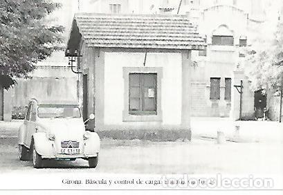 Postais: POSTAL 55232: Bascula de la estacion de Girona. - Varios