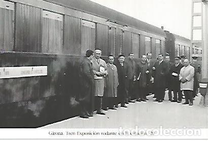 Postkarten: POSTAL 55239: Tren exposicion de carteles de seguridad. Girona 6 febrero de 1967 - Varios