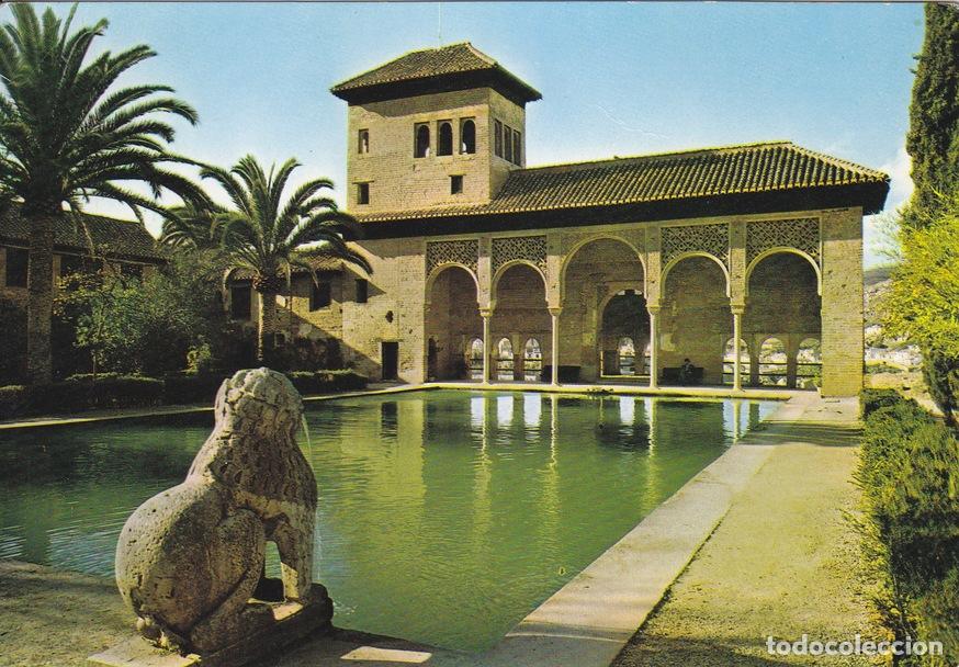 Postkarten: Postal 61004: Torre de las damas y jardines. Alhambra (Granada) - Varios